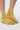 Front View Azalea Wang Shoshone Yellow Mesh Sandal