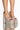 Front View Azalea Wang Show Stopper Chunky Sandal In Nude