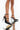 Front View Azalea Wang Shut Up And Kiss Me Stiletto Pump In Black