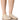 Front View Azalea Wang Siegfried Gem Embellished Mesh Flat In Nude