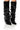 Front View Azalea Wang Sif Wedge Boot In Black