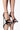 Front View Azalea Wang Slow Motion Stiletto Sandal In Black