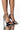 Front View Azalea Wang Slow Motion Stiletto Sandal In Black