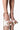 Front View Azalea Wang Slow Motion Stiletto Sandal In White