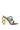 Side View Azalea Wang So Influential Chain Link Heel Sandal In Green