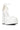 Back View Azalea Wang So Obsessed Platform Chunky Heel Pumps In White