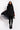  Azalea Wang Solid Midtown Peplum Puffer Trench in Black