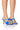 Front View Azalea Wang Something Sweet Sandal In Blue