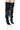 Front View Azalea Wang Sonnet Faux Fur Lined Thigh High Boot In Black