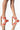 Front View Azalea Wang Spice It Up Chunky Sandal In Red