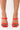 Back View Azalea Wang Spice It Up Chunky Sandal In Red