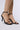 Front View Azalea Wang Spindle Black Sandal