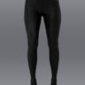 Front View Azalea Wang Star Stretch  Stiletto Pant Boot In Black