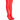 Front View Azalea Wang Star Stretch Love Struck Ultra Thigh High Stiletto Boot In Red