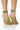 Front View Azalea Wang Station Sexy Tie Up Stiletto Sandal In Lime