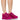 Front View Azalea Wang Stop And Stare Flat Sneaker In Pink