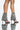 Front View Azalea Wang Stop The Show Stiletto Sandal In Black