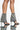 Front View Azalea Wang Stop The Show Stiletto Sandal In Black