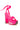 Back View Azalea Wang Storm Platform Sandal In Pink