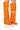 Front View Azalea Wang Stuck On You Wedge Boot In Orange