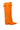 Side View Azalea Wang Stuck On You Wedge Boot In Orange