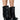 Front View Azalea Wang Stuck On You Wedge Bootie In Black