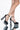 Front View Azalea Wang Sugar And Spice Chunky Pump In Black