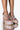 Front View Azalea Wang Sugar High Chunky Sandal In Pink