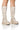 Front View Azalea Wang Sunderland Beige Faux Suede Bootie