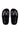 Full View Azalea Wang Suttoned Black Cross Embellished Slip On Sandal