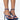 Front View Azalea Wang Sweet And Sour Stiletto Sandal In Blue