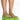 Front View Azalea Wang Sweet Like Me Flat Sandal In Green