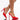 Front View Azalea Wang Sweet Like Sugar Stiletto Pump In Red