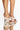 Front View Azalea Wang Sweet Like Sunday Chunky Sandal In Bone