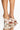 Front View Azalea Wang Sweet Like Sunday Chunky Sandal In Bone