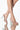 Front View Azalea Wang Sweet Nothings Chunky Sandal In Nude