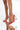 Front View Azalea Wang Sweet Nothings Chunky Sandal In Red