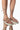 Front View Azalea Wang Switching Positions For You Flat Sandal In Nude