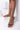 Front View Azalea Wang Switching Positions For You Flat Sandal In Nude in Nude