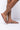 Side View Azalea Wang Switching Positions For You Flat Sandal In Nude in Nude