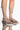 Front View Azalea Wang Switching Positions For You Flat Sandal In Silver
