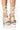 Side View Azalea Wang Tahiti Chunky Platform Rope Sandal In Nude