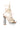 Back View Azalea Wang Tahiti Chunky Platform Rope Sandal In Nude