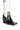 Full View Azalea Wang Take Care Embellished Black And White Pu Western Boot