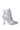 Side View Azalea Wang Take Care Rhinestone Bootie In Silver