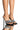 Front View Azalea Wang Take It Back Stiletto Sandal In Black