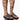 Front View Azalea Wang Take Me On A Vacation Flat Sandal In Black