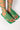 Full View Azalea Wang Take Me On A Vacation Flat Sandal In Green