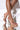 Front View Azalea Wang Take Me Out To Dinner First Pyramid Sandal In Nude in Nude