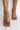 Back View Azalea Wang Take Me Out To Dinner First Pyramid Sandal In Nude in Nude